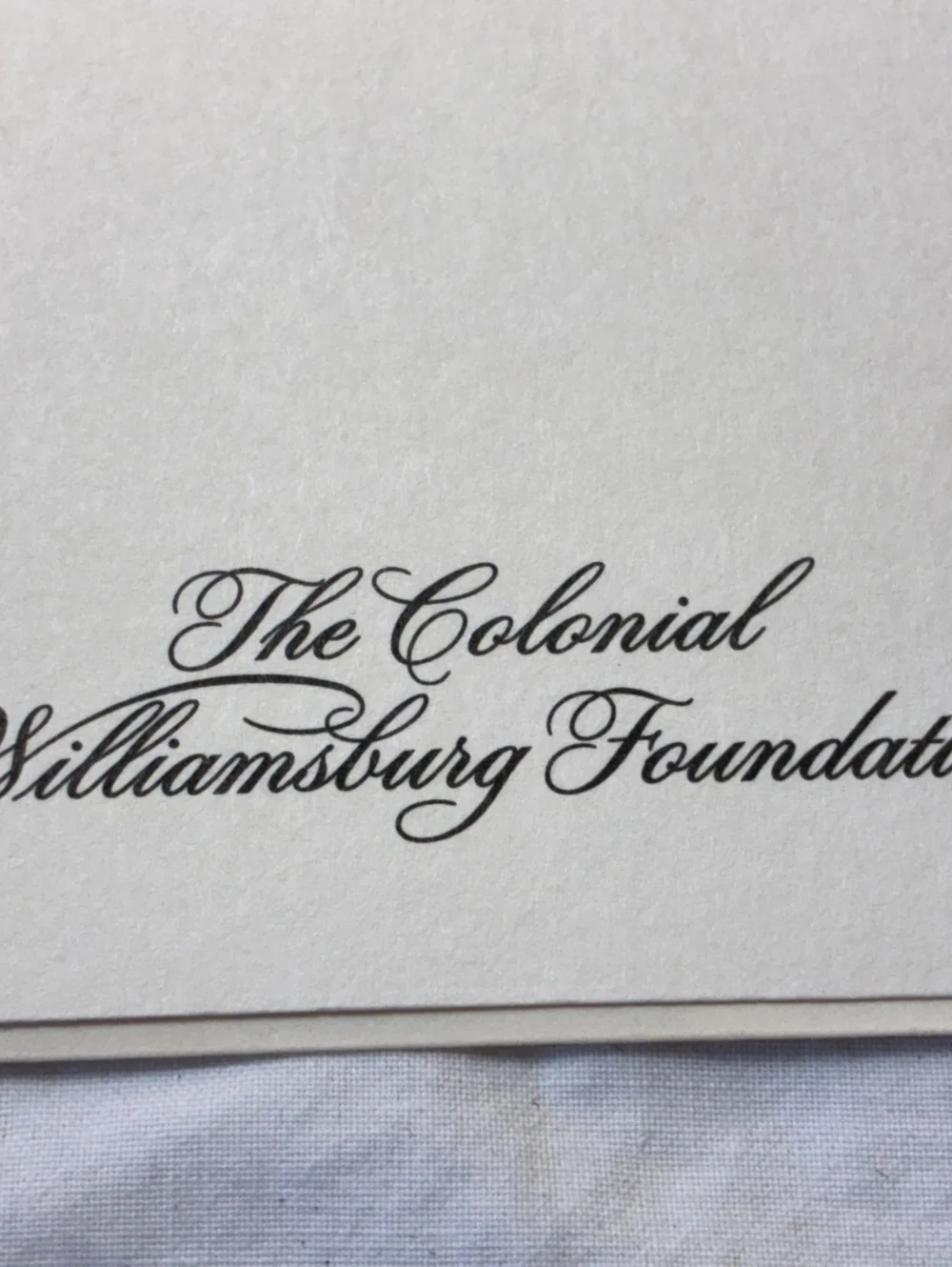 Set of 5 Vintage Colonial Williamsburg Foundation Art Print greeting cards